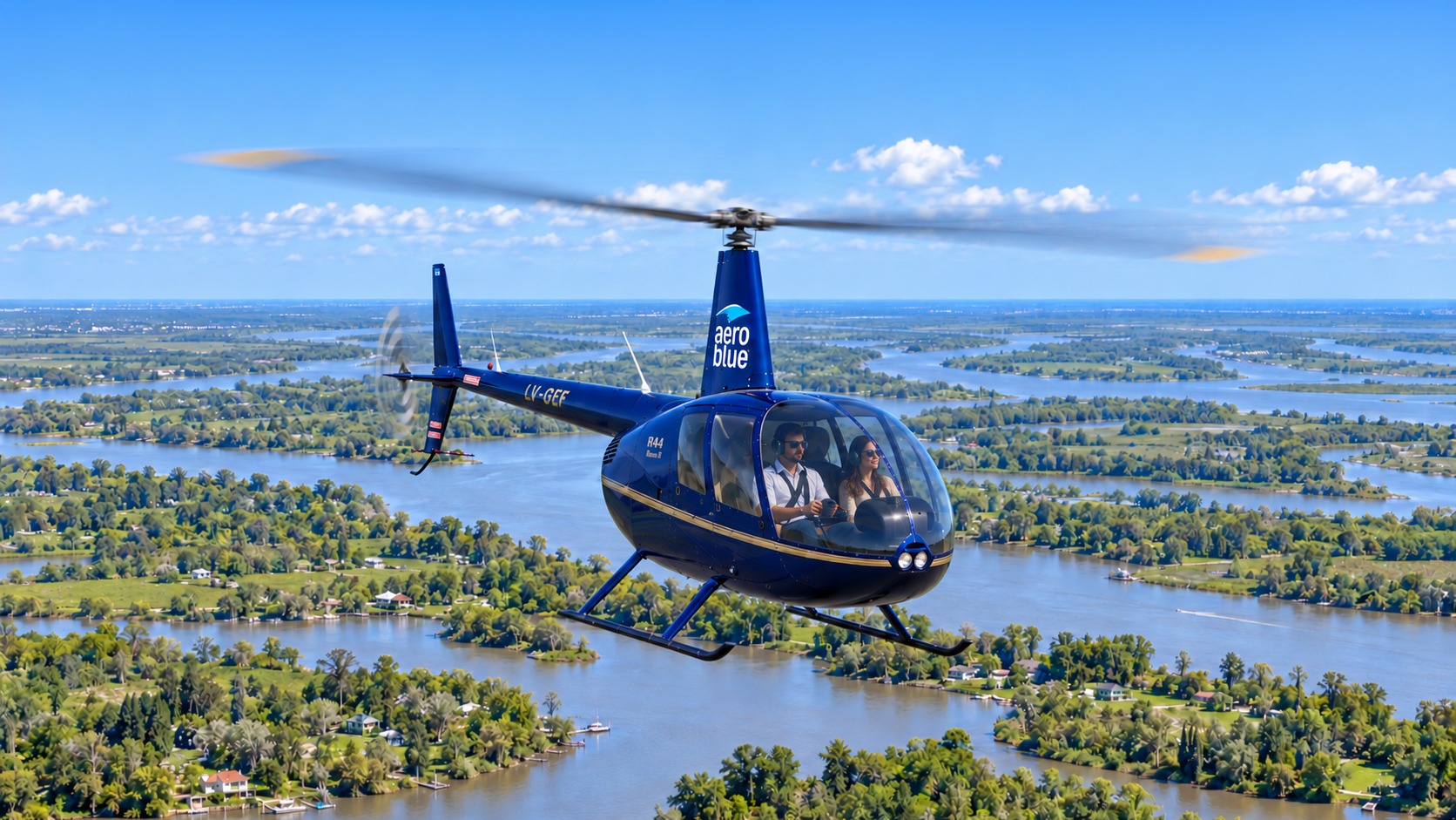 Helitour por Buenos Aires + almuerzo en el Delta — hasta 3 personas — imagen 13