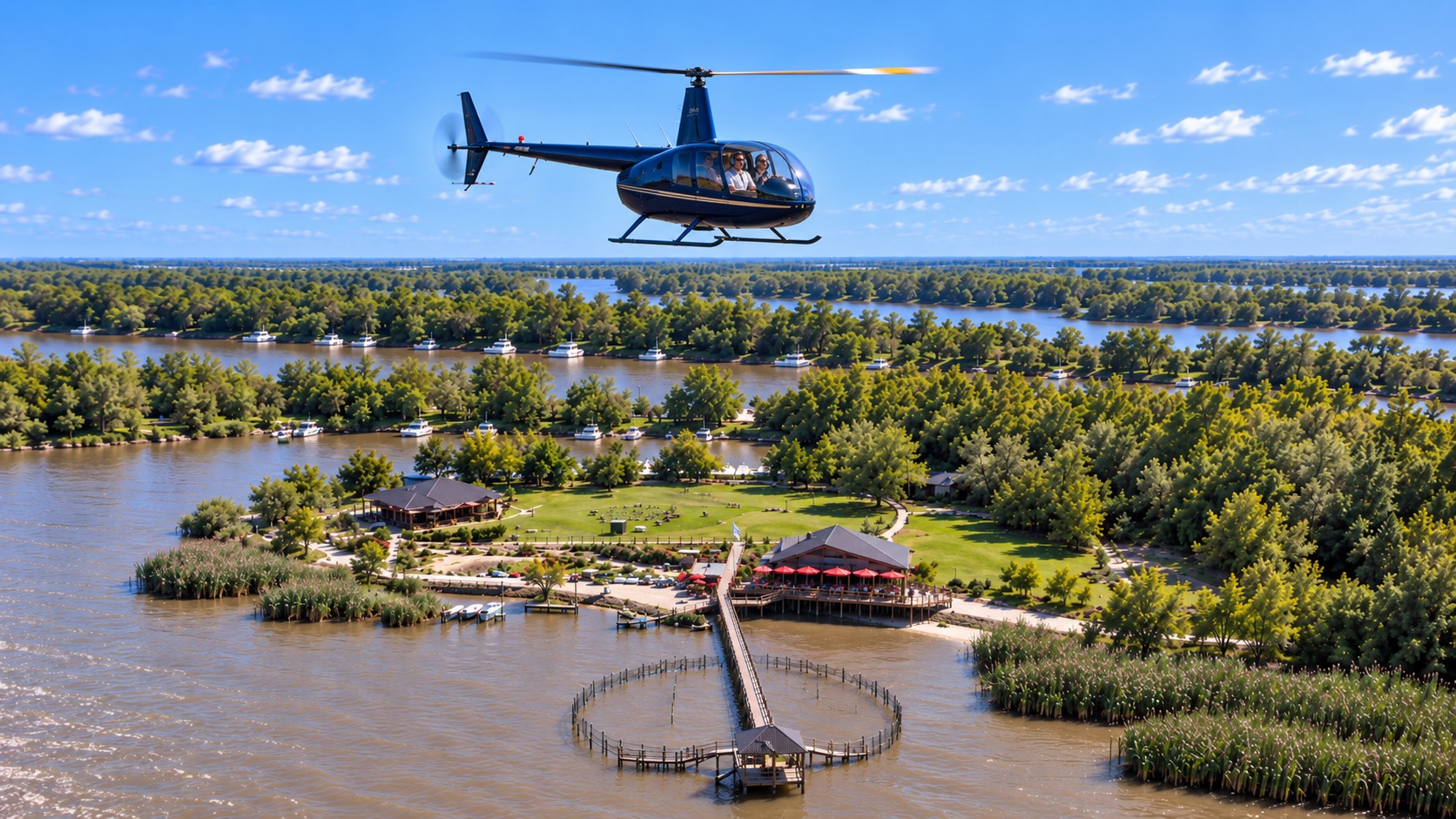 Helitour por Buenos Aires + almuerzo en el Delta — hasta 3 personas — imagen 25