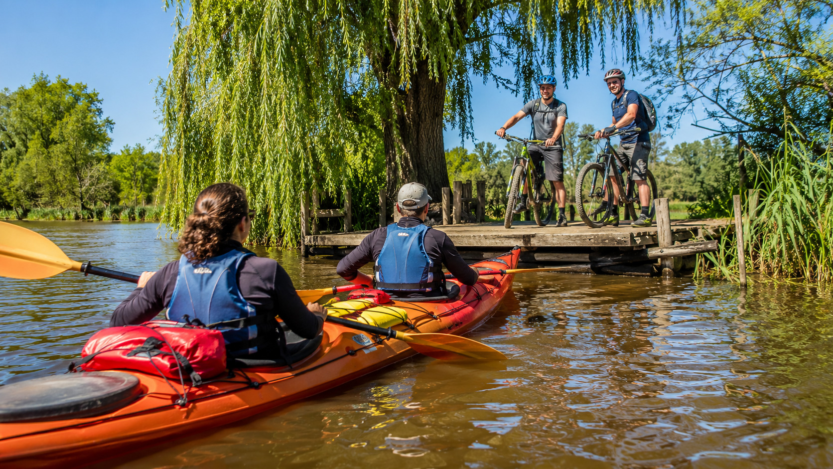 Aventura kayak y bicicleta por caminos e islas del Delta del Tigre — imagen 2