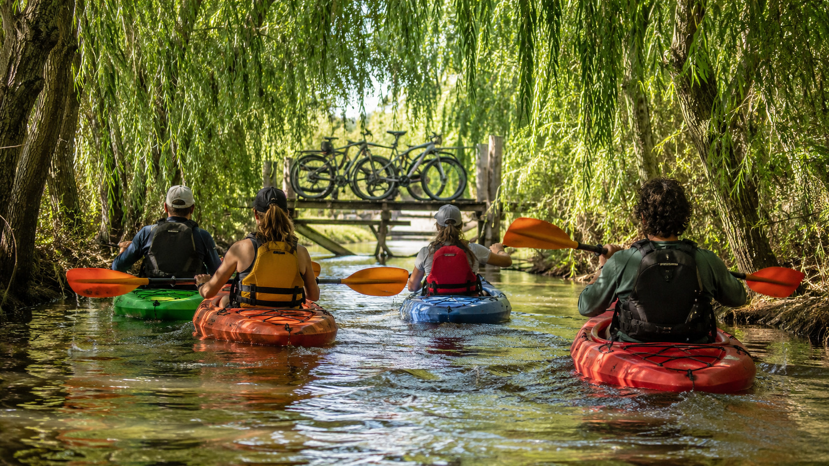 Aventura kayak y bicicleta por caminos e islas del Delta del Tigre — imagen 3