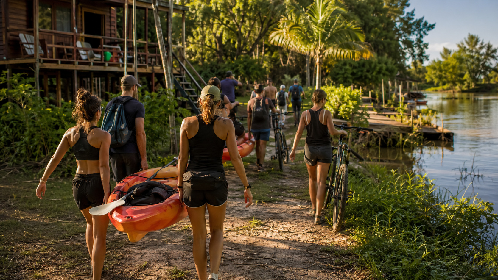Aventura kayak y bicicleta por caminos e islas del Delta del Tigre — imagen 4