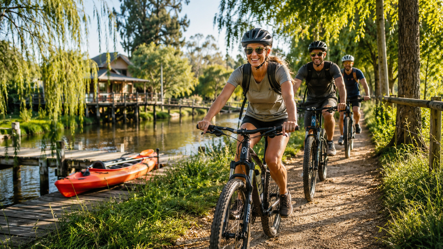 Aventura kayak y bicicleta por caminos e islas del Delta del Tigre — imagen 5