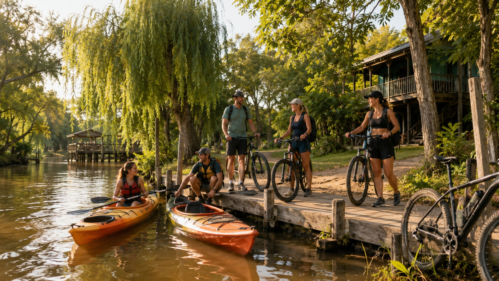 Aventura kayak y bicicleta por caminos e islas del Delta del Tigre — imagen 6