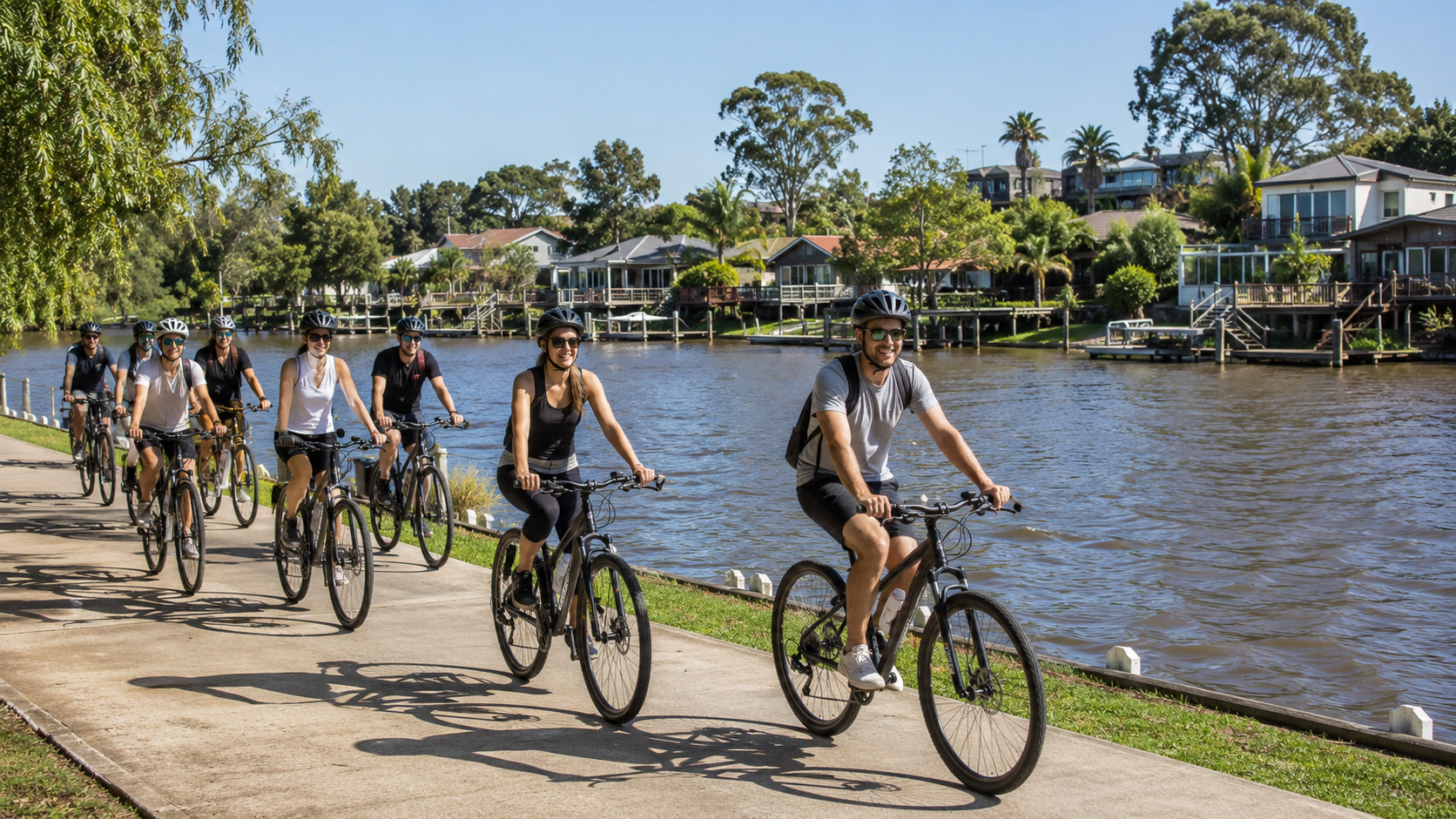 Ciclismo urbano por Tigre con vistas al río y espíritu aventurero — imagen 3