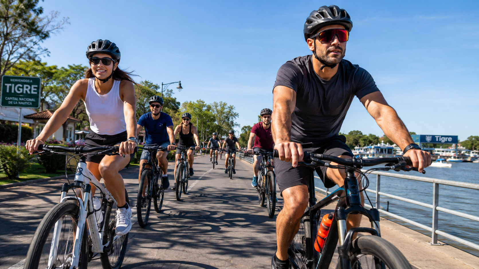 Ciclismo urbano por Tigre con vistas al río y espíritu aventurero — imagen 5
