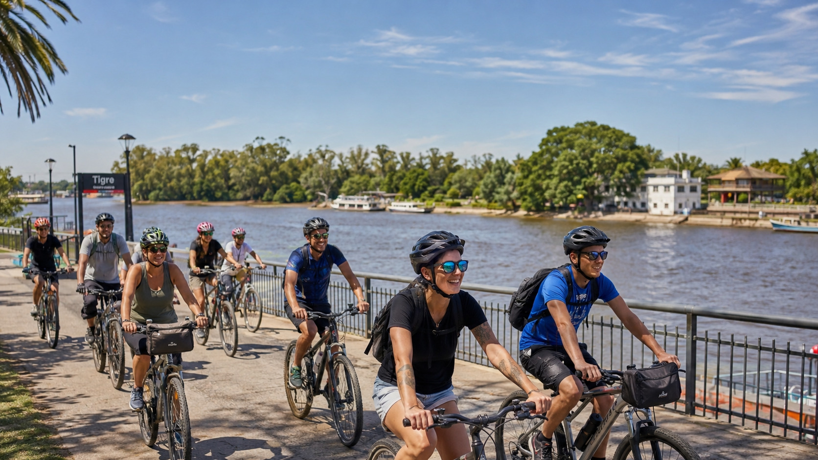 Ciclismo urbano por Tigre con vistas al río y espíritu aventurero — imagen 6