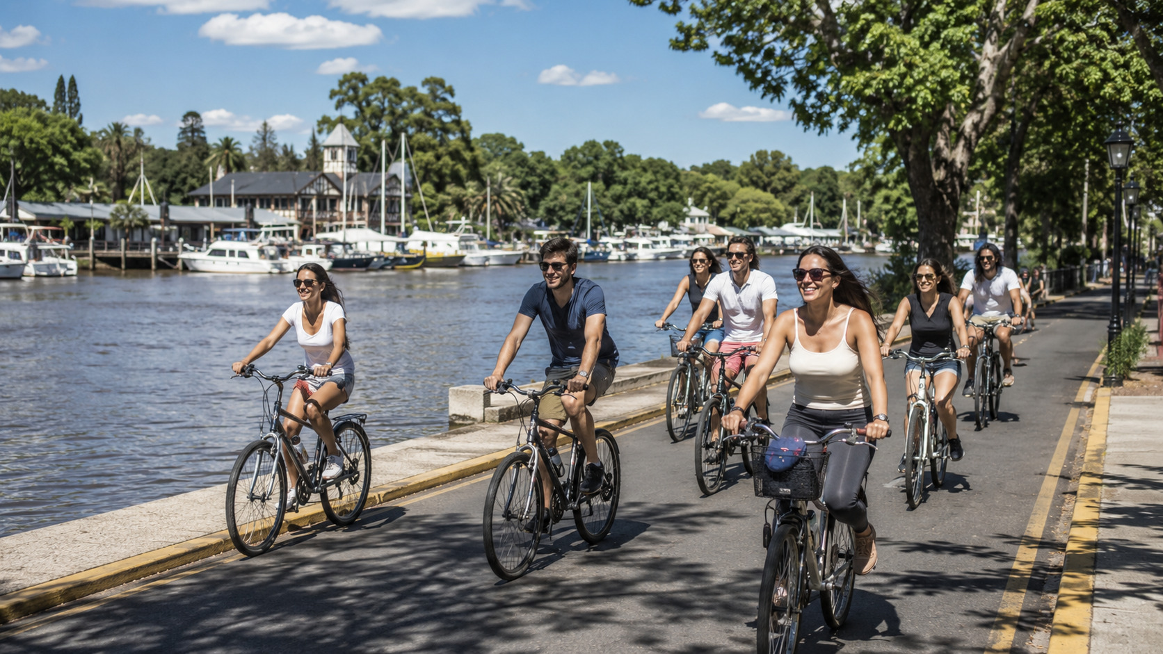 Ciclismo urbano por Tigre con vistas al río y espíritu aventurero — imagen 7