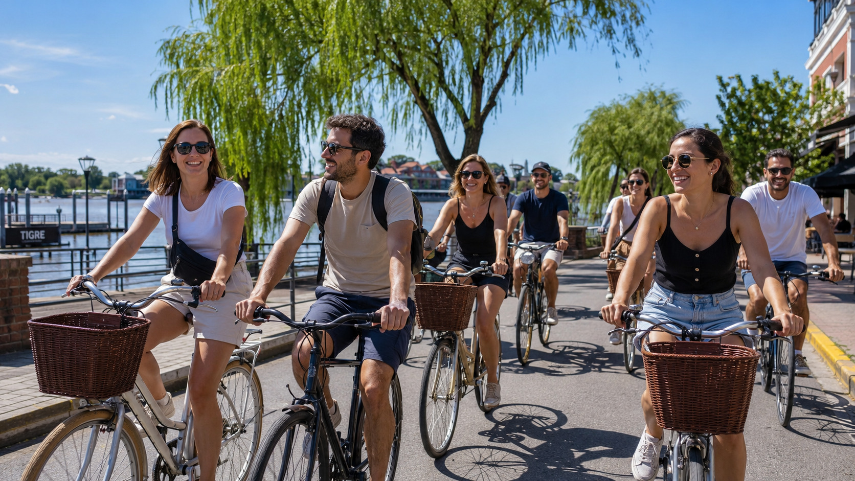 Ciclismo urbano por Tigre con vistas al río y espíritu aventurero — imagen 8