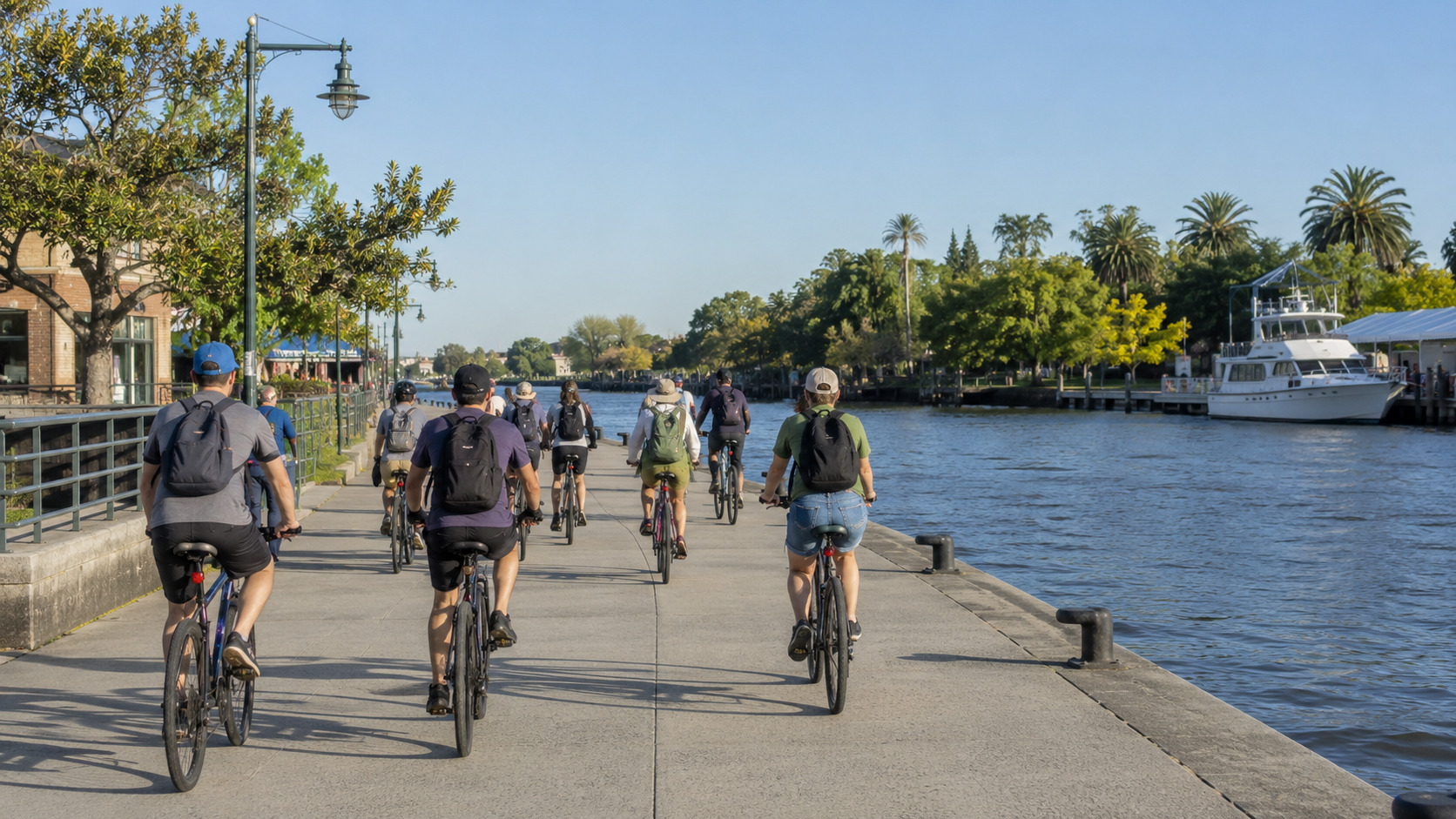 Ciclismo urbano por Tigre con vistas al río y espíritu aventurero — imagen 9