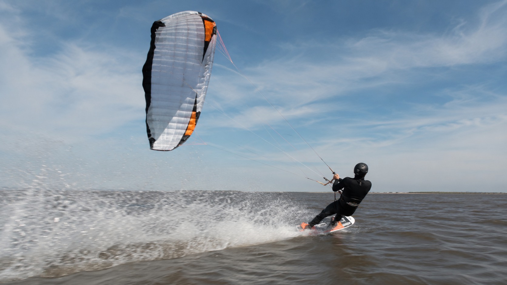 Travesía corta en parawing foil por la costa del Río de la Plata — imagen 5