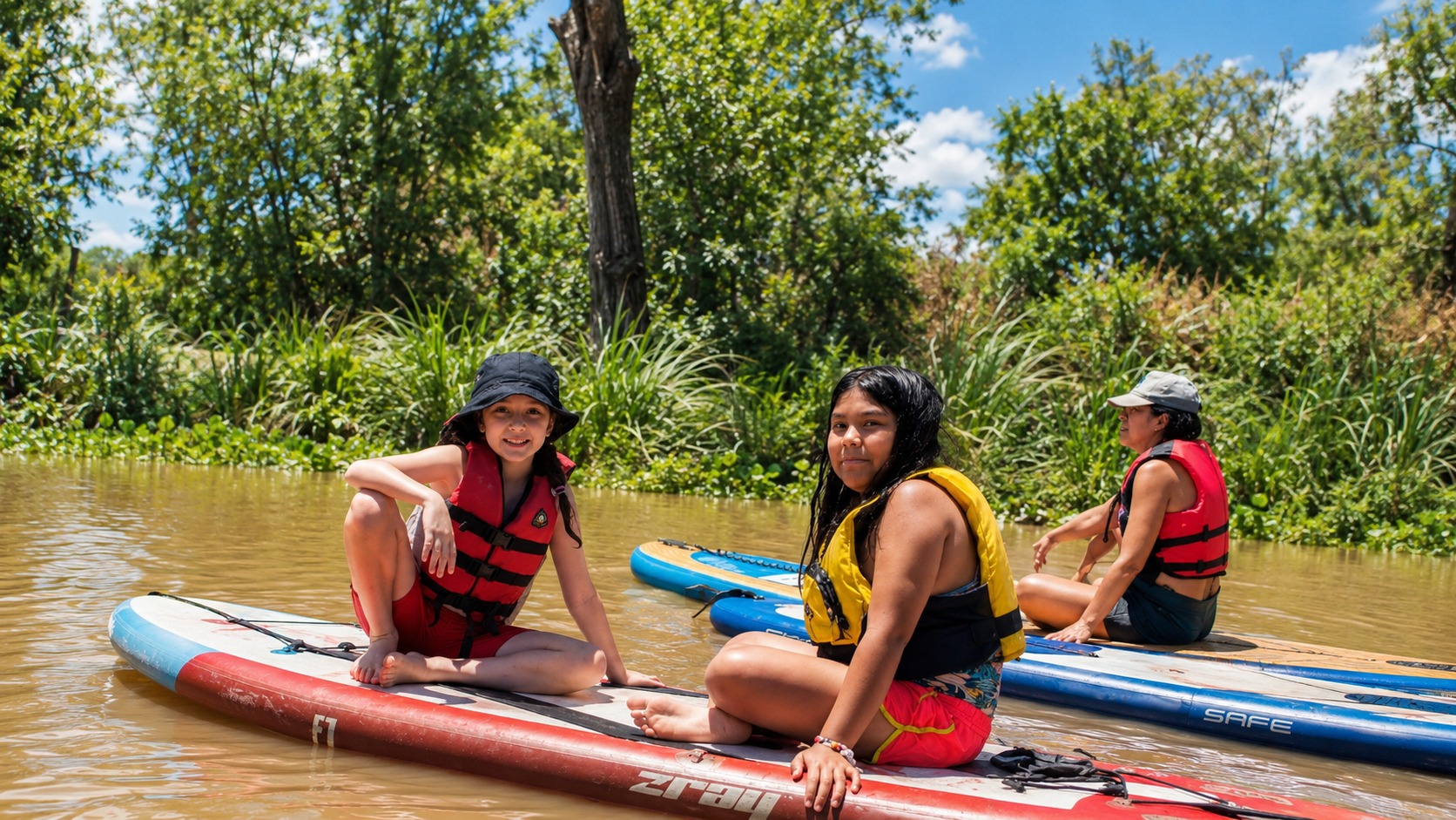 Clase de Stand Up Paddle para chicos desde 5 años en Villa La Ñata — imagen 5