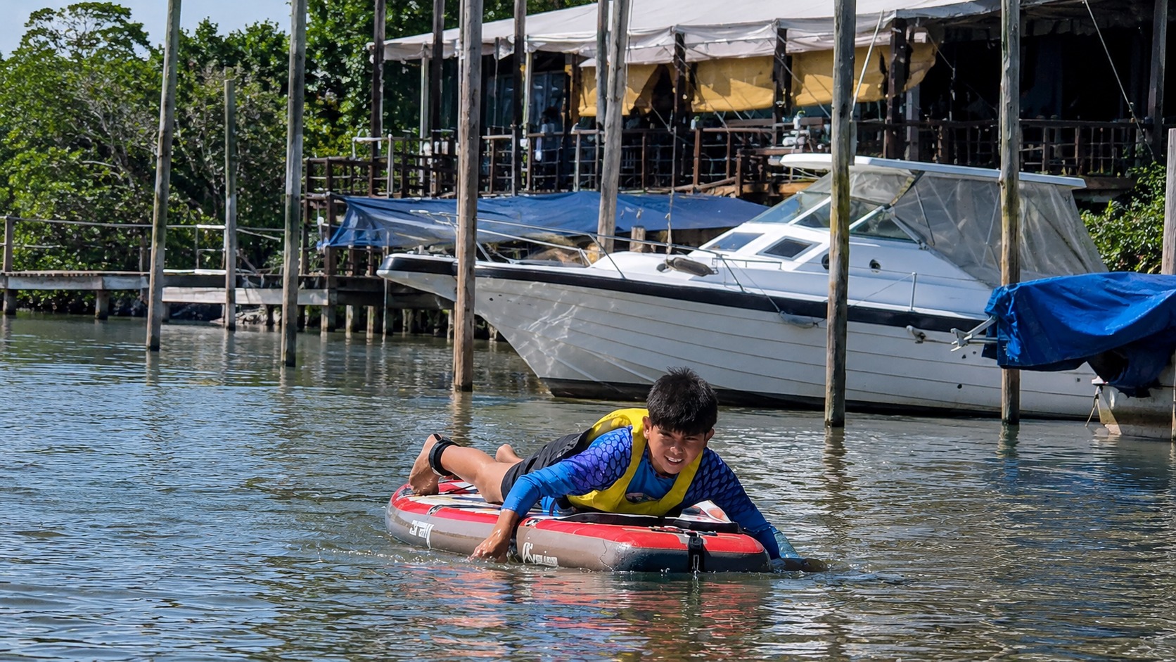 Clase de Stand Up Paddle para chicos desde 5 años en Villa La Ñata — imagen 6