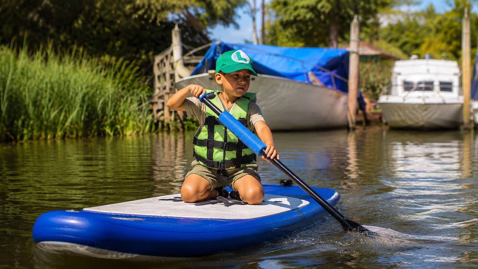Clase de Stand Up Paddle para chicos desde 5 años en Villa La Ñata — imagen 8