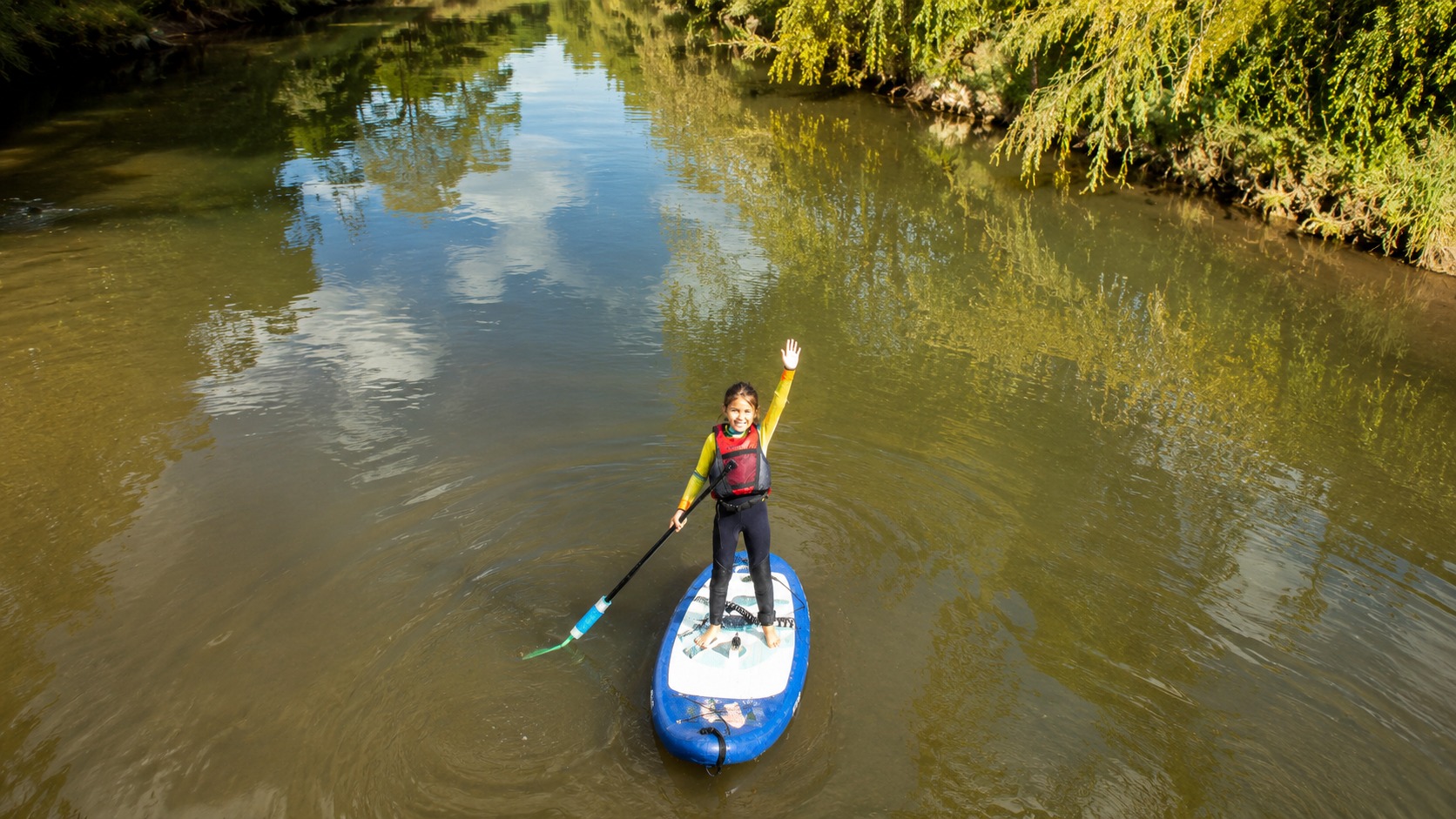 Clase de Stand Up Paddle para chicos desde 5 años en Villa La Ñata — imagen 9