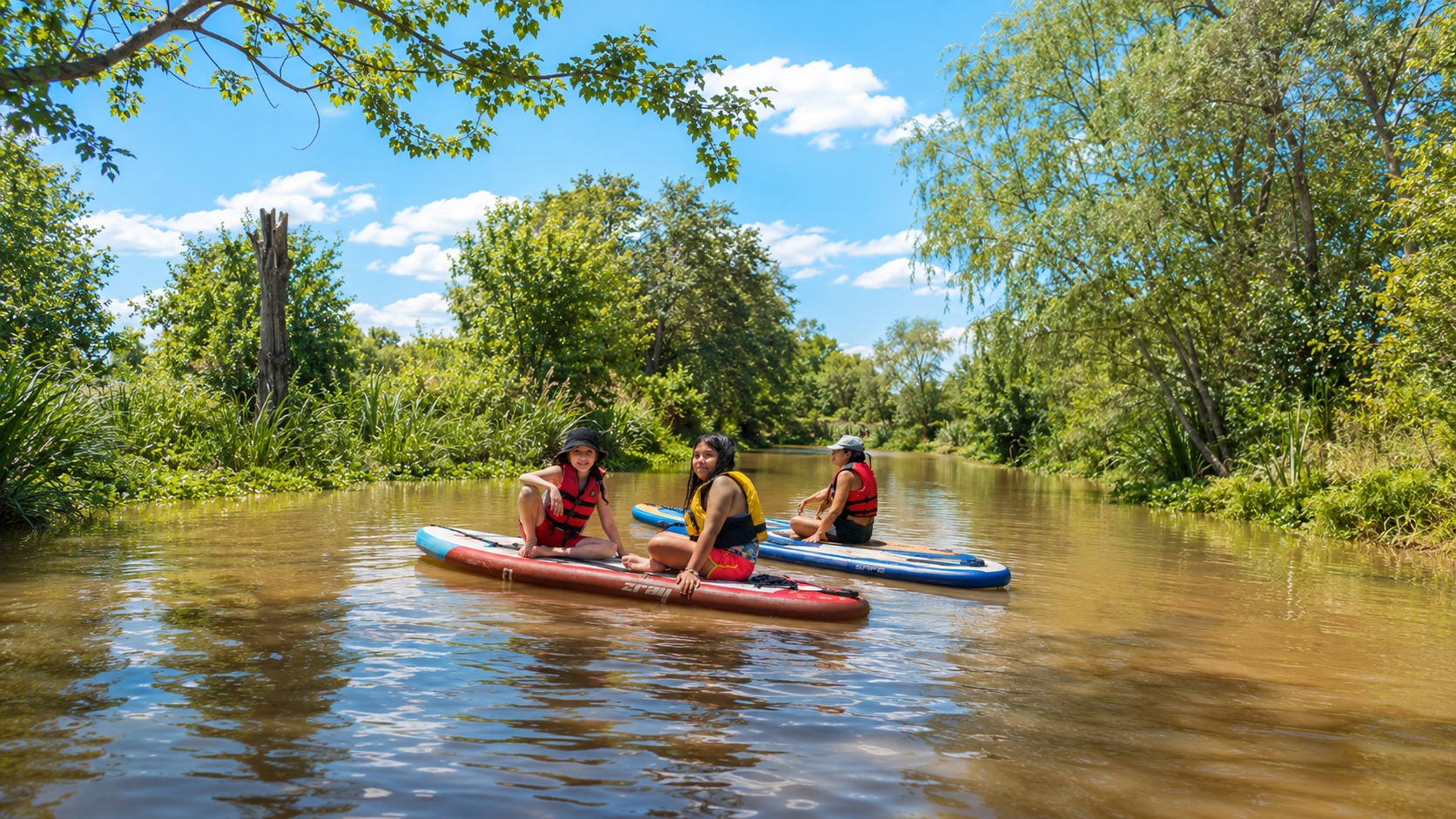 Clase de Stand Up Paddle para chicos desde 5 años en Villa La Ñata — imagen 10