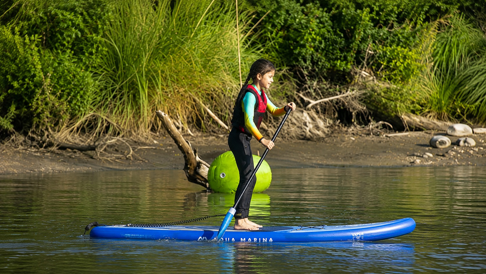 Clase de Stand Up Paddle para chicos desde 5 años en Villa La Ñata — imagen 11