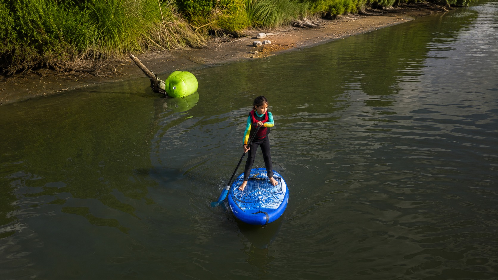 Clase de Stand Up Paddle para chicos desde 5 años en Villa La Ñata — imagen 12