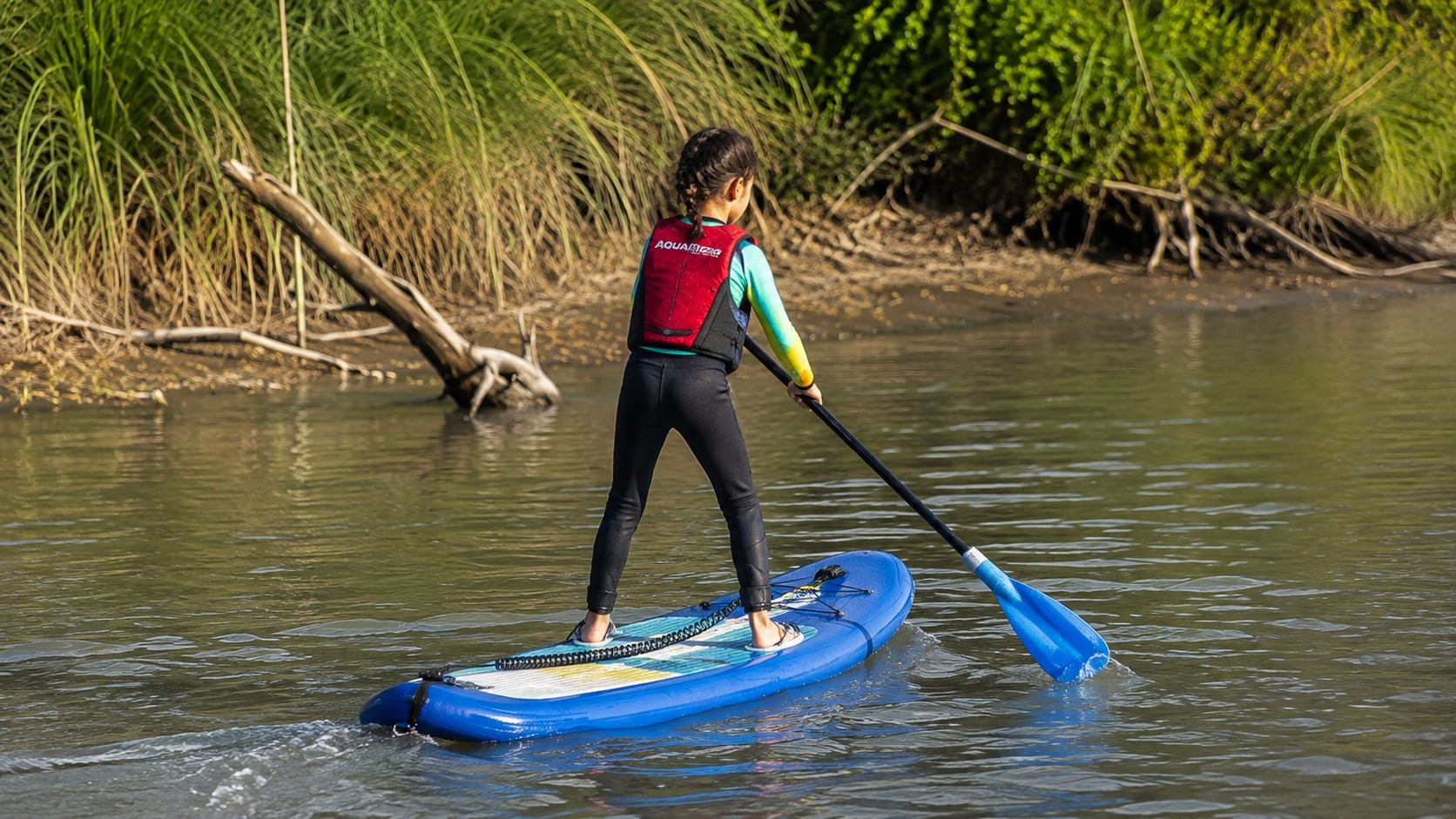 Clase de Stand Up Paddle para chicos desde 5 años en Villa La Ñata — imagen 13