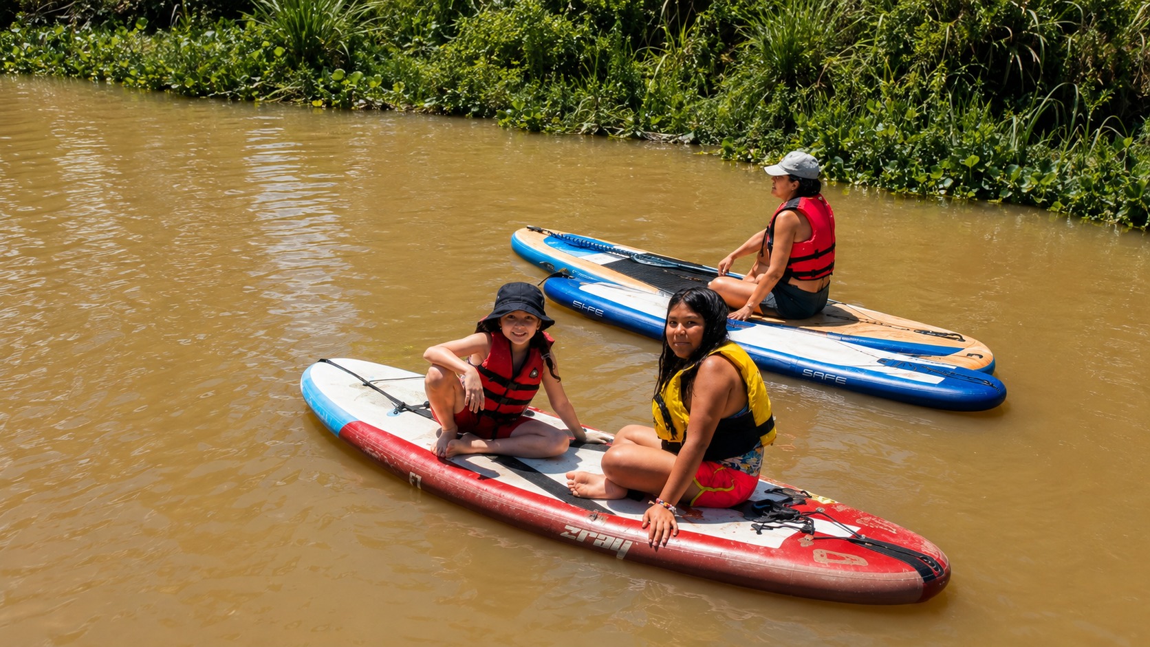 Clase de Stand Up Paddle para chicos desde 5 años en Villa La Ñata — imagen 25