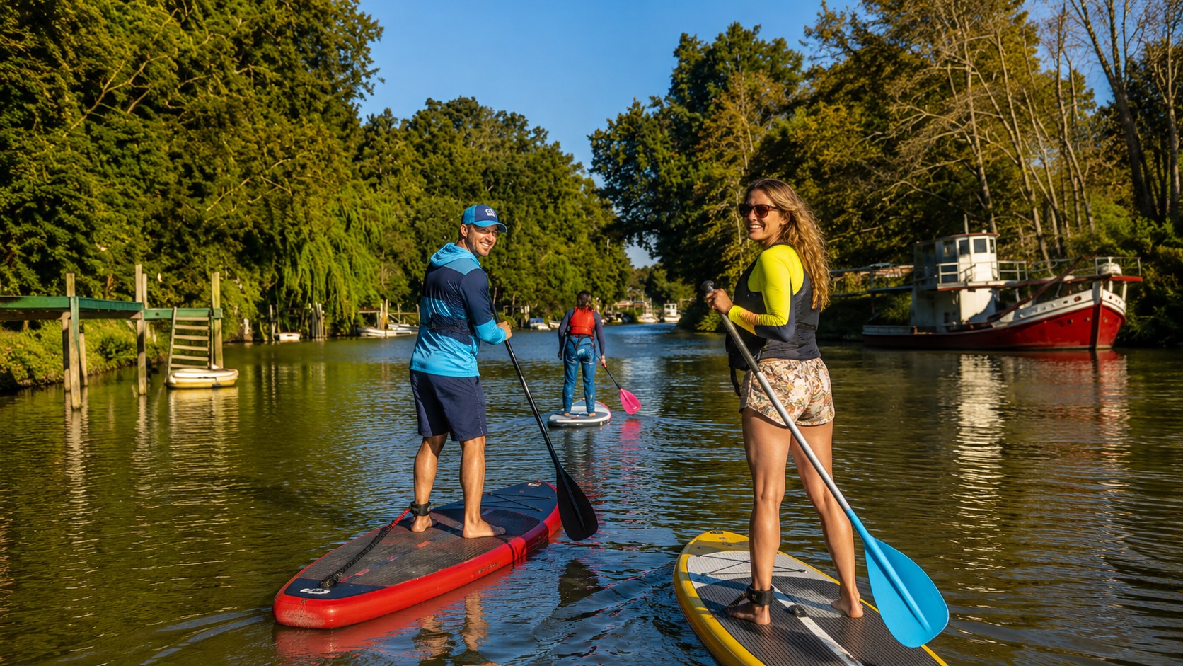 Clase recreativa de Stand Up Paddle en Villa La Ñata y el Delta — imagen 6