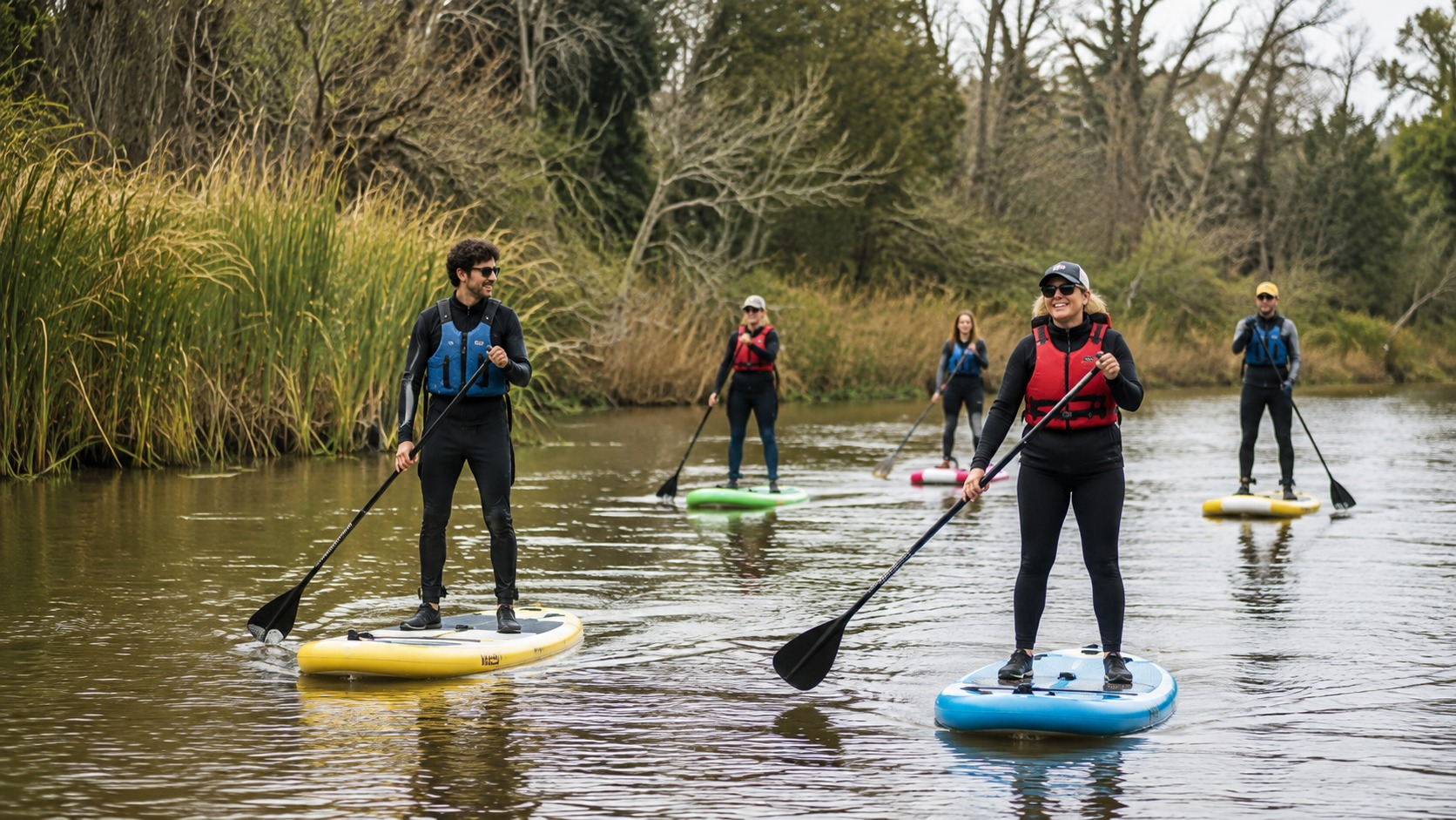 Clase recreativa de Stand Up Paddle en Villa La Ñata y el Delta — imagen 11