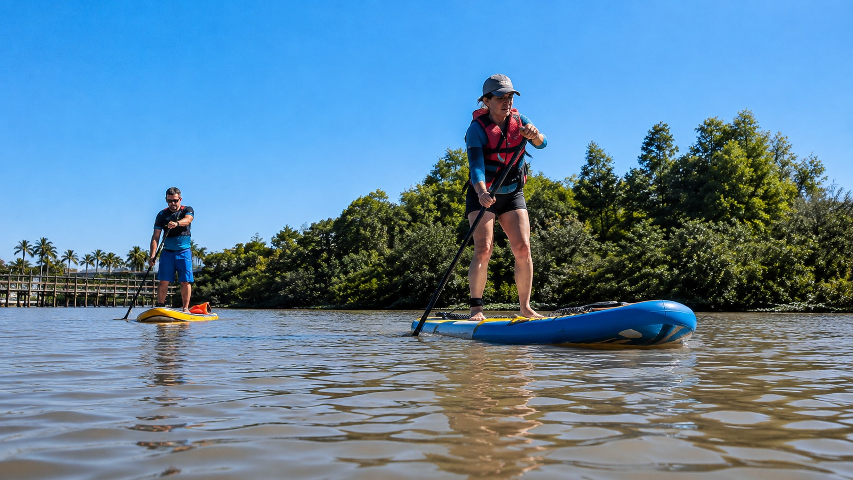 Clase recreativa de Stand Up Paddle en Villa La Ñata y el Delta — imagen 12