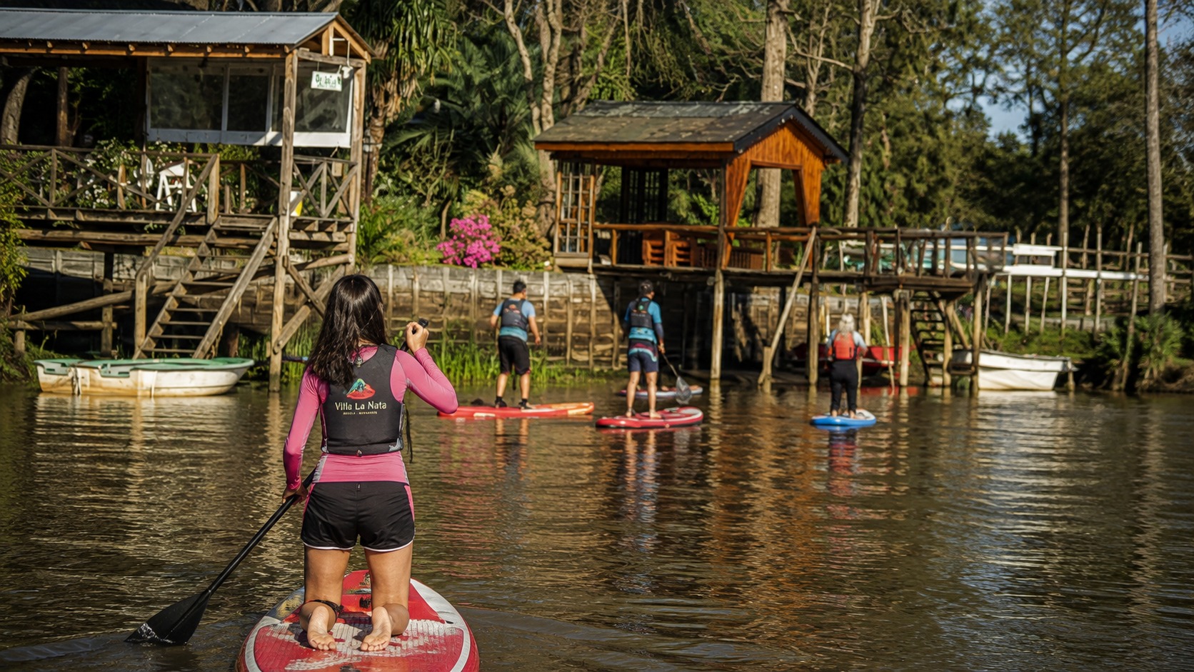 Clase recreativa de Stand Up Paddle en Villa La Ñata y el Delta — imagen 15