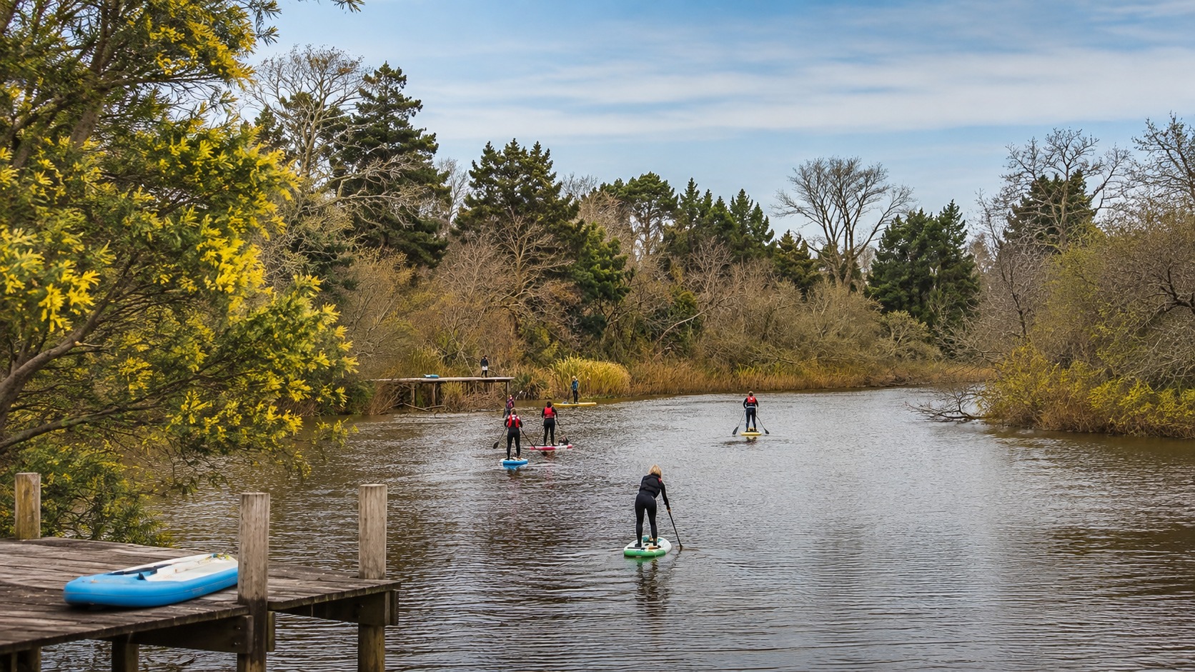 Clase recreativa de Stand Up Paddle en Villa La Ñata y el Delta — imagen 19