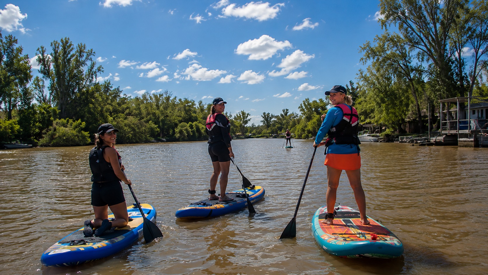 Clase recreativa de Stand Up Paddle en Villa La Ñata y el Delta — imagen 25