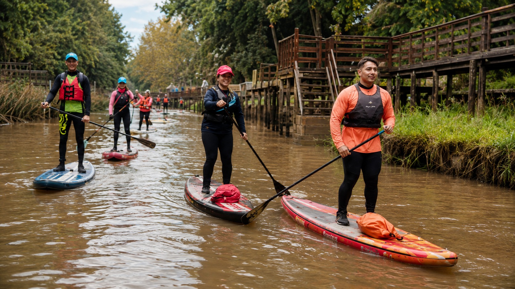 Clase recreativa de Stand Up Paddle en Villa La Ñata y el Delta — imagen 2