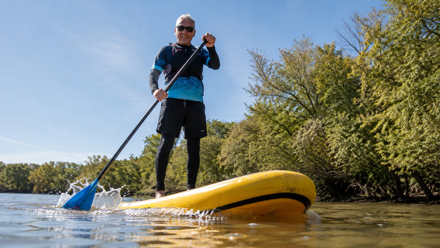 Clase de Stand Up Paddle Master +50 en Villa La Ñata y el Delta — imagen 15