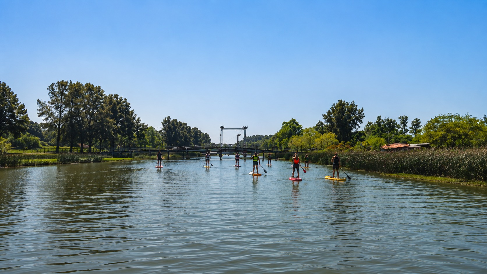Clase de Stand Up Paddle Master +50 en Villa La Ñata y el Delta — imagen 27
