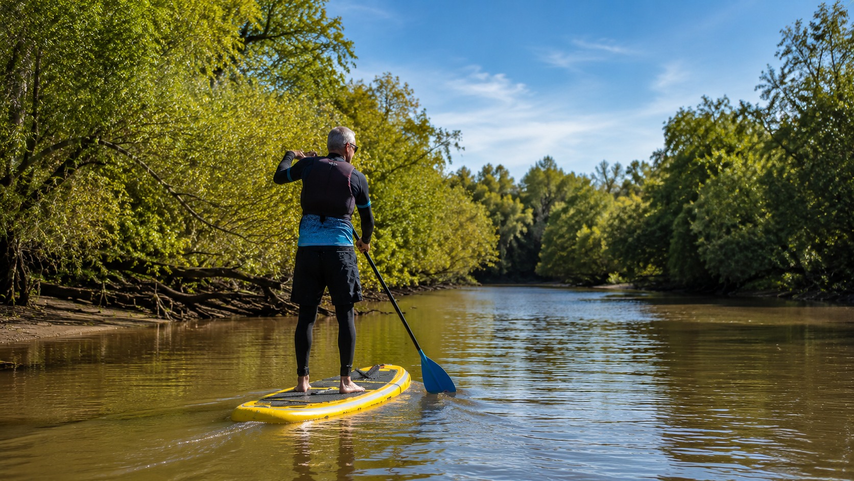 Clase de Stand Up Paddle Master +50 en Villa La Ñata y el Delta — imagen 29