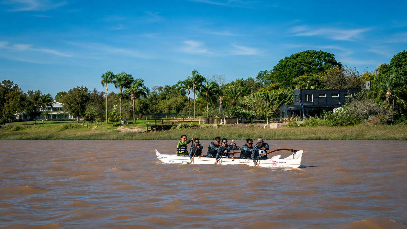 Clase de Canoa Polinesia Va'a OC6 en Villa La Ñata para principiantes — imagen 25