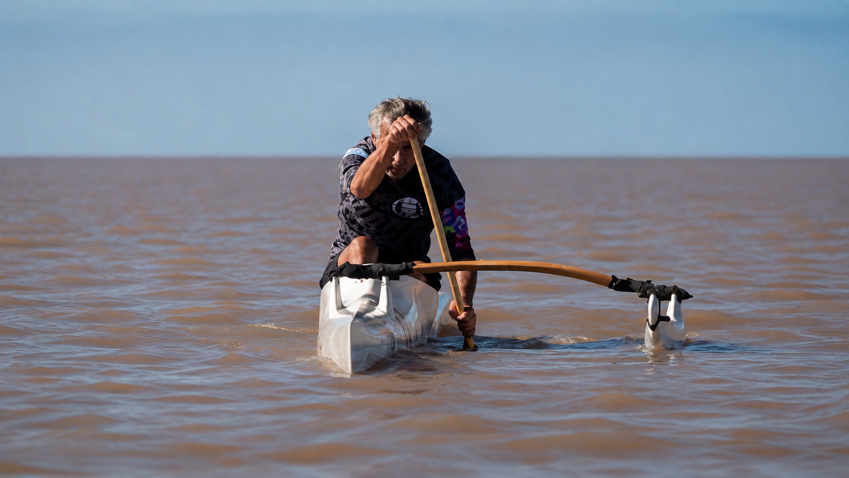 Entrenamiento en Canoa polinesia Va'a V1 en Villa La Ñata, Tigre — imagen 4