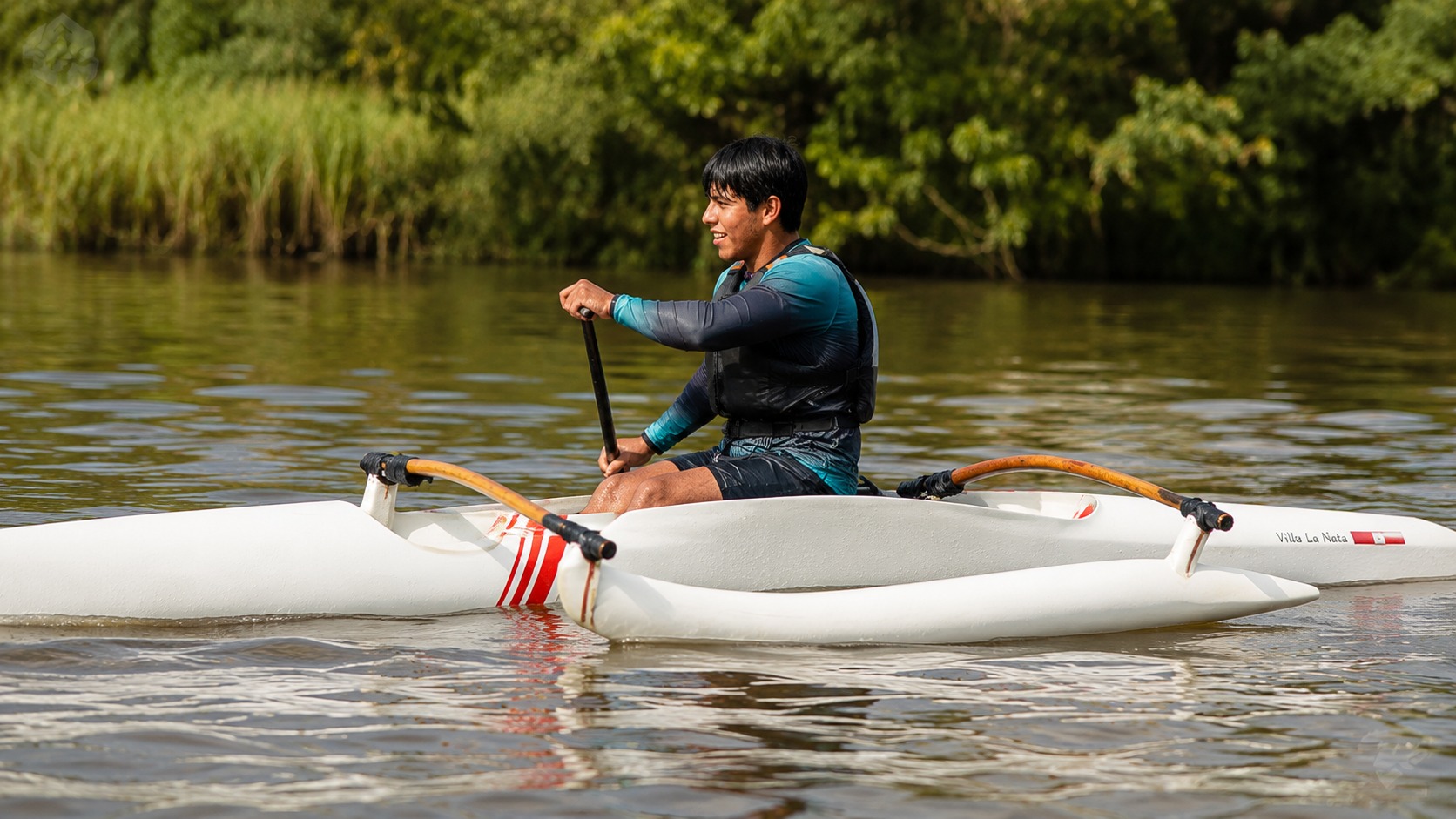 Entrenamiento en Canoa polinesia Va'a V1 en Villa La Ñata, Tigre — imagen 10