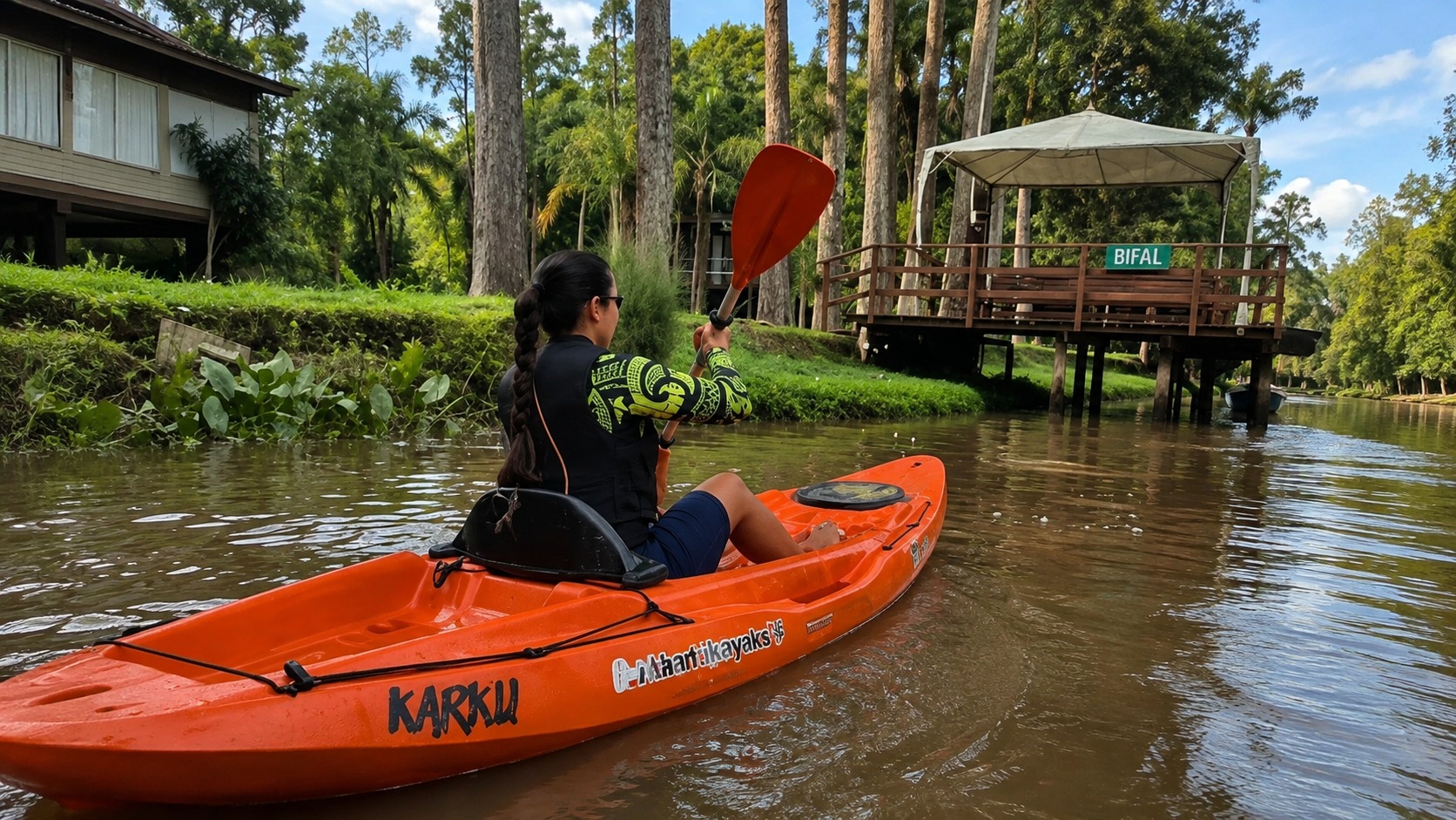 Alquiler de kayak por hora para recorrer Villa La Ñata y el Delta — imagen 4