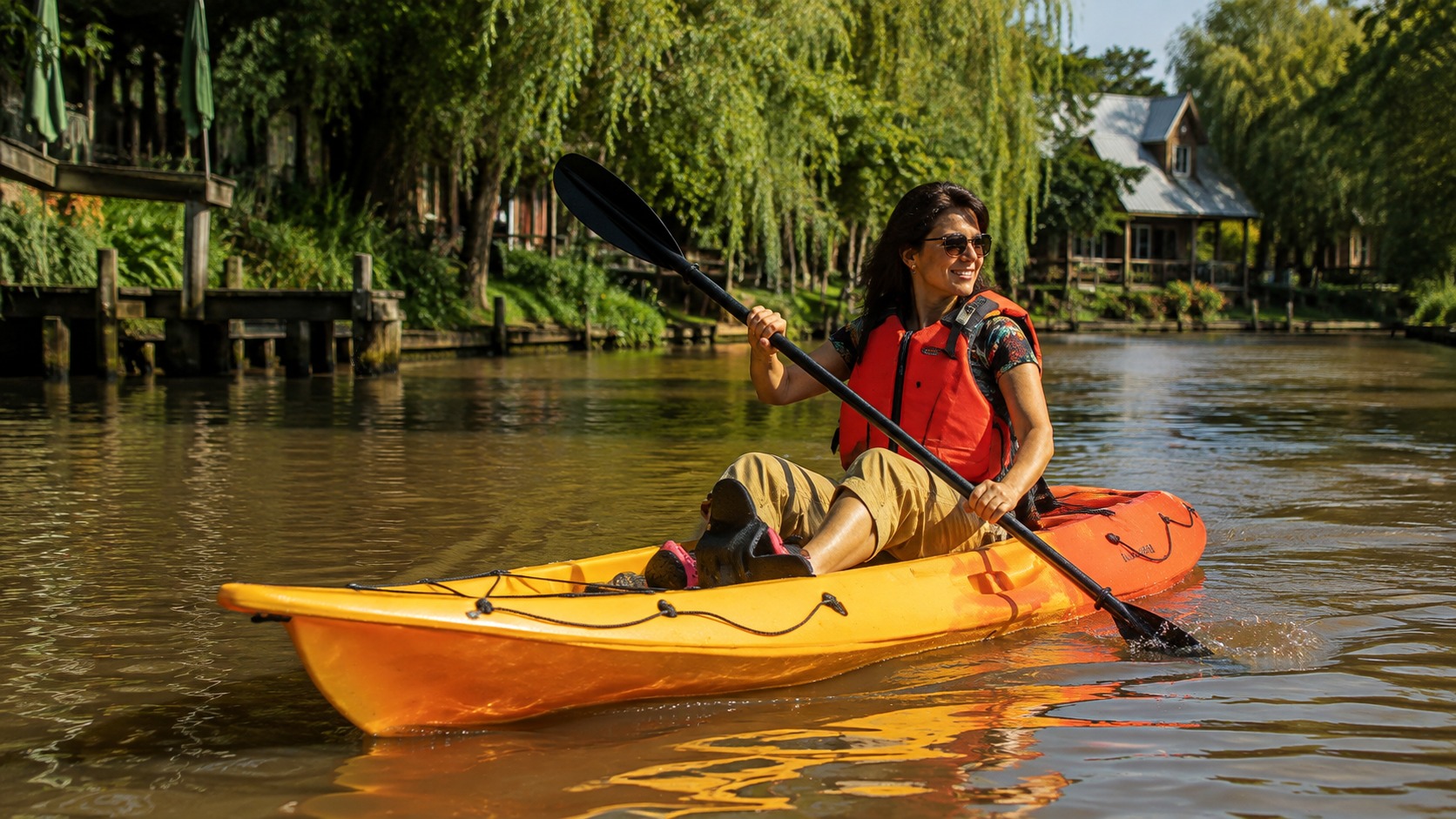 Alquiler de kayak por hora para recorrer Villa La Ñata y el Delta — imagen 6