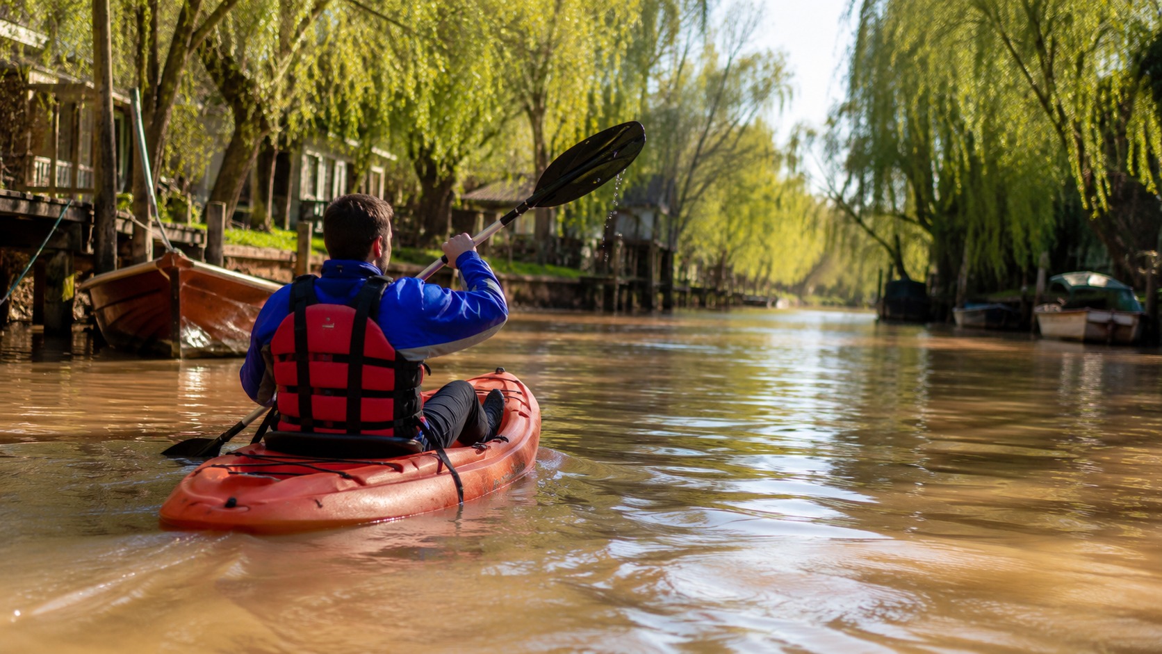 Alquiler de kayak por hora para recorrer Villa La Ñata y el Delta — imagen 11